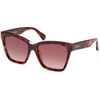Lunettes de soleil Max Mara MM0089 SPARK3 Lunettes de soleil, Havana/Marron, 55 mm