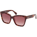 Lunettes sur Grenoble : Lunettes de soleil Max Mara MM0089 SPARK3 Lunettes de soleil, Havana/Marron, 55 mm