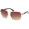 Lunettes de soleil Guess GU00159 Lunettes de soleil, Or/Marron, 63 mm Dor&eacute;