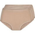 Culottes & slips Lingadore Lot de 3 Culottes maxi Beige