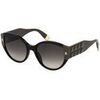 Lunettes de soleil Furla SFU784 Occhiali da sole, Noir/Fum&eacute;e, 57 mm Noir