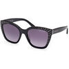 Lunettes de soleil Guess GM00021 Lunettes de soleil, Noir/Fum&eacute;e, 56 mm Noir