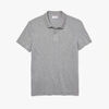 Polo Lacoste Polo slim fit en piqu&eacute; de coton stretch biologique Gris
