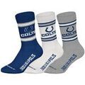 Chaussettes Nfl unisexe Chaussettes Paquet de 3 3Pack Crew Socks Grenoble