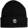 Bonnet Timberland Bonnet &agrave; patch ton sur ton Noir