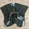 Gilet Breal Poncho reversible ceintur&eacute; Kaki