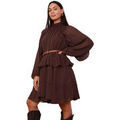 Robe courte La Modeuse Robes pour femme - Marron - Grenoble