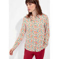 Chemise La Fiancee Du Mekong Chemisier fluide imprim&eacute; FEBY Rose