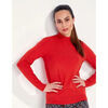 Pull La Fiancee Du Mekong Pull maille col chemin&eacute;e ADELEX Rose