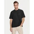 T-shirt Guess M4YI44 K8FQ4 LOGO EMB TEE-A996 JET BLACK