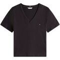 T-shirt Tommy Hilfiger SLUB MDRN V-NK SS T- WW0WW43901 Grenoble