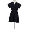 Robe courte Tory Burch Robe en coton noire