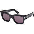 Lunettes de soleil Tom Ford FT1154 ILIAS Lunettes de soleil, Noir/Fum&eacute;e, 50 mm Noir Grenoble