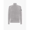 Pull Roberto Ricci Designs Pull col roul&eacute; gris en velours Gris