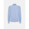 Chemise Roberto Ricci Designs Chemise ray&eacute;e bleue Blanc