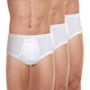 Slips Eminence Slips taille haute ouvert, lot de 3, LES CLASSIQUES Blanc