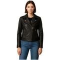 Veste Oakwood Blouson en cuir Manhattan Ref 67197 Noir