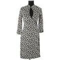 Robe Diane Von Furstenberg Robe en soie noire Grenoble