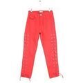 Jeans mom Sandro Jean droit en coton rouge Grenoble