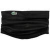 Echarpe Lacoste Tour de cou -Noir- Sport crocodile r&eacute;fl&eacute;chissant Noir