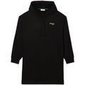 Robes sur Grenoble : Robe courte Lacoste Robe sweatshirt Ref 66441 031 Noir