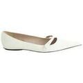 Chaussures d&eacute;contract&eacute;es femme sur Grenoble : Ballerines Marc Jacobs Ballerines en cuir blanches