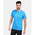 Tee-shirts sur Grenoble : T-shirt Kilpi Maillot en coton &agrave; manches courtes pour homme DISCOVER-M Bleu