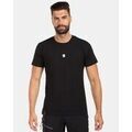 Tee-shirts sur Grenoble : T-shirt Kilpi Maillot en coton &agrave; manches courtes pour homme DISCOVER-M Noir