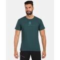 T-shirt Kilpi Maillot en coton &agrave; manches courtes pour homme DISCOVER-M Vert Grenoble