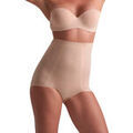 Culottes & autres bas
sur Grenoble : Culottes gainantes Bye Bra Culotte taille haute Smooth Essentials Beige