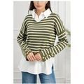 Pull Kebello Pull Chemise F, Vert