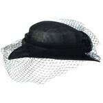 Chapeau Chapeau-Tendance Chapeau de c&eacute;r&eacute;monie MINA Bleu