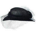 Chapeaux sur Grenoble : Chapeau Chapeau-Tendance Chapeau de c&eacute;r&eacute;monie MINA Bleu
