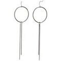 Boucles oreilles Luna Collection 76400 Argent&eacute; Grenoble