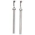 Boucles d'oreille sur Grenoble : Boucles oreilles Luna Collection 80547 Argent&eacute;