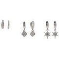 Boucles oreilles Moda Estilo 807377 Argent&eacute; Grenoble