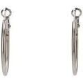 Boucles oreilles Moda Estilo 807391 Argent&eacute; Grenoble