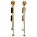 Boucles d'oreille sur Grenoble : Boucles oreilles Luna Collection 80055 Dor&eacute;