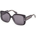 Lunettes sur Grenoble : Lunettes de soleil Max&co MO0096 Lunettes de soleil, Noir/Fum&eacute;e, 52 mm Noir