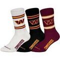 Chaussettes Nfl unisexe Chaussettes Paquet de 3 3Pack Crew Socks