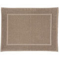 Tapis de bain Guy Levasseur Tapis de bain uni en coton &eacute;ponge Oeko-Tex Beige 50x70 cm. . Maison > Tapis de bain. Grenoble