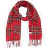 Echarpe Harrington Echarpe &eacute;cossaise rouge 100% laine Rouge