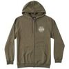 Veste DC Shoes - Veste &agrave; capuche zipp&eacute;e - kaki Vert