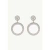 Boucles oreilles Avant-Garde Paris Ivanaina Argent&eacute;