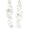 Boucles oreilles Avant-Garde Paris Edytasa Argent&eacute;