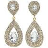 Boucles oreilles Avant-Garde Paris Biancaia Dor&eacute;