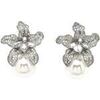 Boucles oreilles Avant-Garde Paris Florencera Argent&eacute;