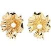 Boucles oreilles Avant-Garde Paris Biancana Dor&eacute;