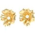 Boucles d'oreille sur Grenoble : Boucles oreilles Avant-Garde Paris Nicoletaka Dor&eacute;