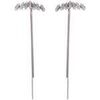 Boucles oreilles Avant-Garde Paris Evaka Argent&eacute;